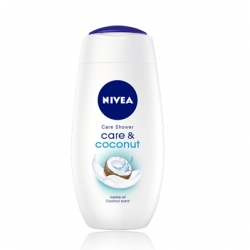 Gely a mýdla krémový sprchový gel Care&Coconut - velký obrázek