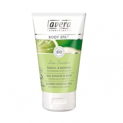 Gely a mýdla sprchový & koupelový gel Bio verbena-limetka - velký obrázek