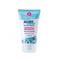 čištění pleti Dermacol Acne Clear antibakteriální mycí gel na obličej