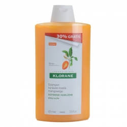 šampony Klorane vyživující šampon s mangovým máslem