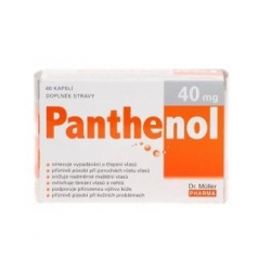 Doplňky stravy Panthenol tablety 40 mg - velký obrázek