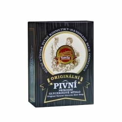 Gely a mýdla originální pivní přírodní glycerinové mýdlo - velký obrázek