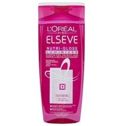 šampony L'Oréal Paris Elseve Nutri-Gloss Luminizer šampon pro oslnivý lesk