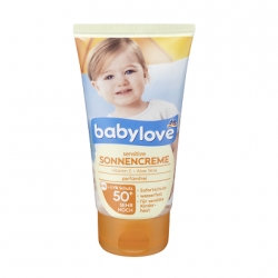 Kosmetika pro děti Babylove krém na opalování SPF 50+