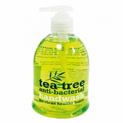 Gely a mýdla Xpel antibakteriální tekuté mýdlo Tea Tree