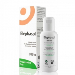 Odlíčení Blephasol - micelární voda pro hygienu očí - velký obrázek
