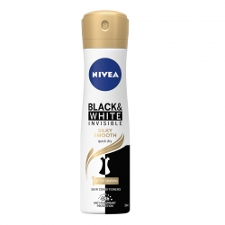 Antiperspiranty, deodoranty Sprej antiperspirant Black & White Silky Smooth - velký obrázek