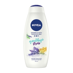 Gely a mýdla sprchový gel a pěna do koupele Goodbye Stress - velký obrázek