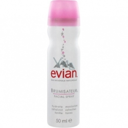 Hydratace Evian mineralní voda na tvář