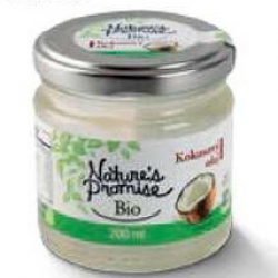 Hydratace Nature's Promise Bio kokosový olej