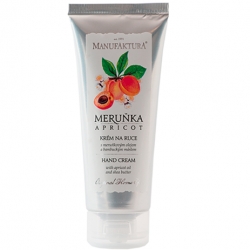 Krémy na ruce krém na ruce s meruňkovým olejem a bambuckým máslem - velký obrázek