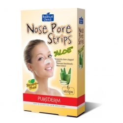 čištění pleti čistící proužky na nos Aloe vera - velký obrázek