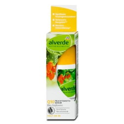 Hydratace Alverde Anti-Aging hydratační sérum Q10 s goji
