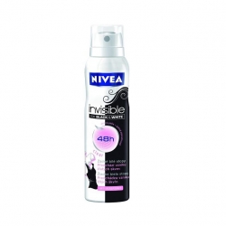 Antiperspiranty, deodoranty Nivea antiperspirant ve spreji Invisible for Black & White Clear