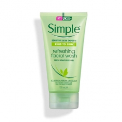 čištění pleti Simple  Refreshing Facial Gel Wash