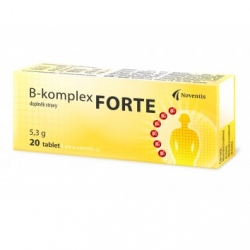 Doplňky stravy Noventis B-komplex Forte