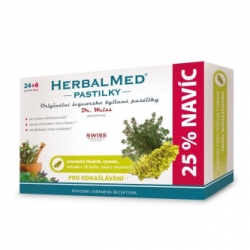 Doplňky stravy HerbalMed pastilky pro odkašlávání