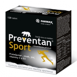Doplňky stravy Preventan sport pro dospělé - velký obrázek