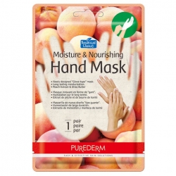 Krémy na ruce výživná maska na ruce s výtažky z broskví - velký obrázek