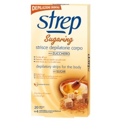 Depilace, epilace Sugaring voskové depilačné pásiky na telo - velký obrázek