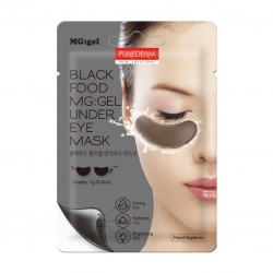 Péče o oční okolí MG gel Black food černá hydrogelová maska pod oč - velký obrázek