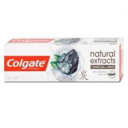 Chrup zubní pasta Natural Extracts Charcoal + White - velký obrázek