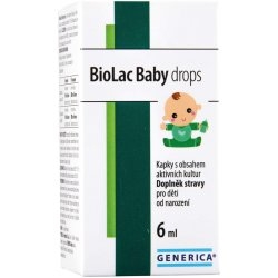 Doplňky stravy BioLac Baby Drops kapky - velký obrázek