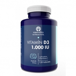 Doplňky stravy Vitamin D3 1000 IU - velký obrázek