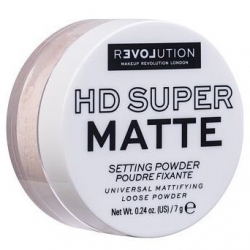 Pudry sypké Makeup Revolution London sypký matující pudr HD Super Matte Setting Powder