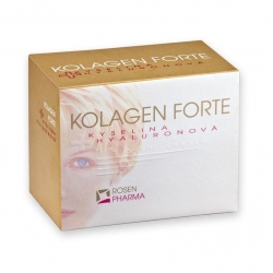 Doplňky stravy RosenPharma Kolagen Forte + kyselina hyaluronová