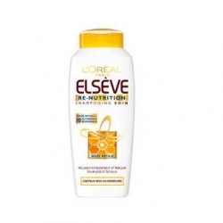 šampony Elsève výživa & Lesk ošetřující šampon s mateří kašičkou - velký obrázek