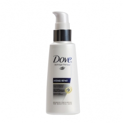 Bezoplachová péče Dove Intense Repair noční vlasové sérum