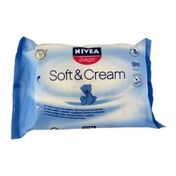 Kosmetika pro děti čisticí ubrousky Soft & Cream - velký obrázek