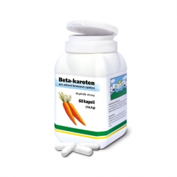 Doplňky stravy Beta-karoten - velký obrázek