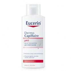 šampony Eucerin Dermo Capillaire pH5 šampon na vlasy pro citlivou pokožku