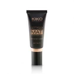 Tekutý makeup Kiko All Day Mat Foundation