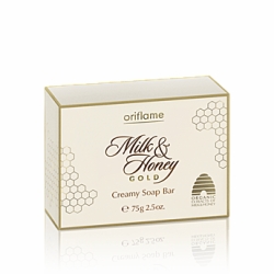 Gely a mýdla Oriflame krémové mýdlo Milk&Honey Gold