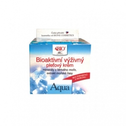 Hydratace Bione Cosmetics bioaktivní výživný pleťový krém Aqua