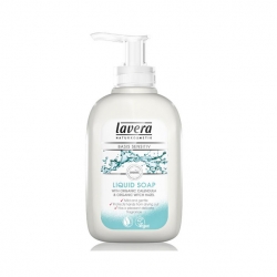 Gely a mýdla Basis Sensitiv tekuté mýdlo s BIO měsíčkem a BIO vilínem - velký obrázek