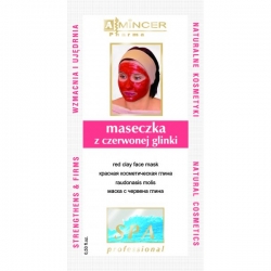 Masky Mincer SPA Professional pleťová maska z červené hlíny