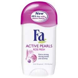 Fa  Active Pearls Rose Fresh tuhý antiperspirant - větší obrázek