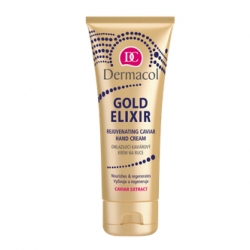 Krémy na ruce Gold Elixir omlazující kaviárový krém na ruce - velký obrázek