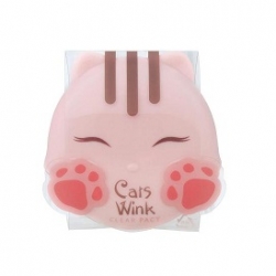 Pudry tuhé Tony Moly Cats Wink Clear Pact