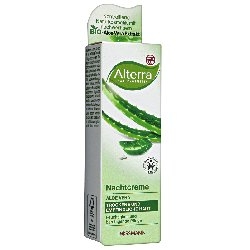 Hydratace noční krém s aloe vera - velký obrázek