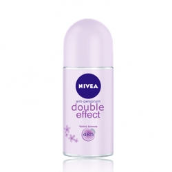 Antiperspiranty, deodoranty Nivea kuličkový antiperspirant Double Effect Violet Senses