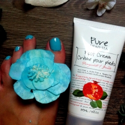 Pure dead sea krém na nohy - větší obrázek