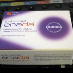 Koenzym 1 (N. A. D. H.) - testuji na sobě