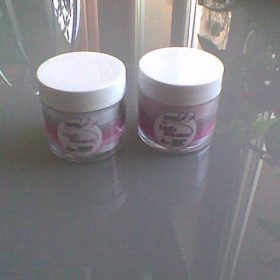 Akrylový pudr ezflow clear a pink