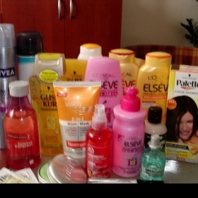 Velká sada kosmetiky