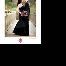 Svatba jinak, avantgardní, v černém...